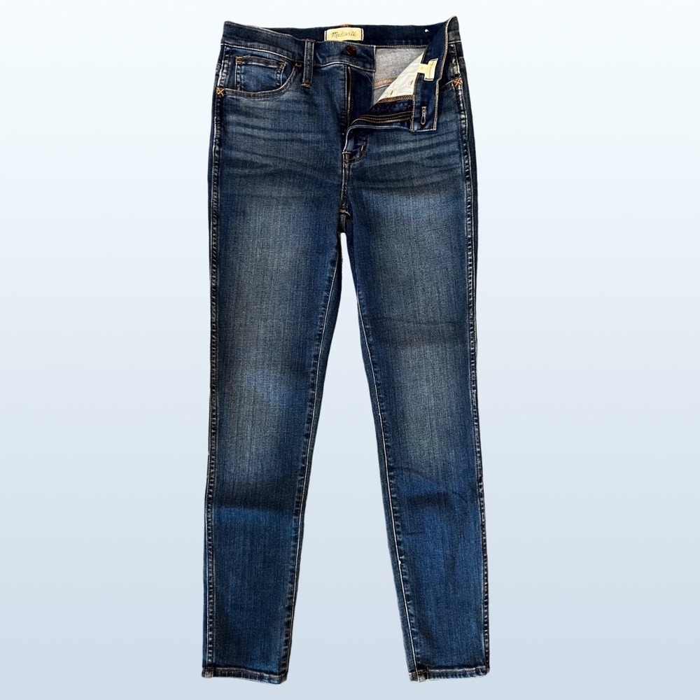 ⚜️Designer: Madewell 10" High-Rise Roadtripper Jeans in Playford Wash, Size 26” - Picture 2 of 12